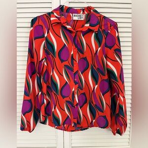 Bucket list blouse size small